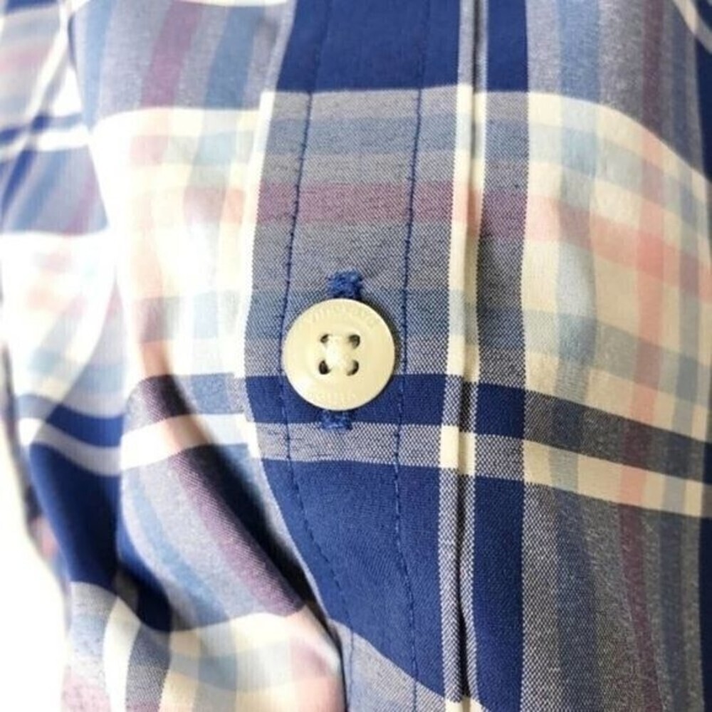 VINEYARD VINES Plaid Performance Sport Shirt - Picture 8 of 9